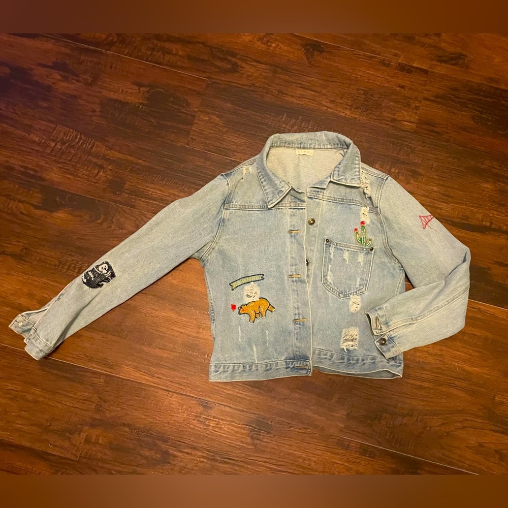 ETWO Jean Jacket distressed